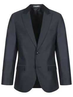 Garnitur - Slim fit - w kolorze granatowym