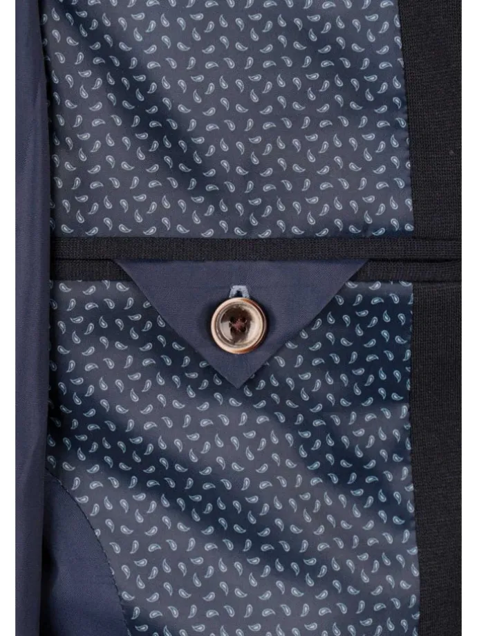 Garnitur - Slim fit - w kolorze granatowym