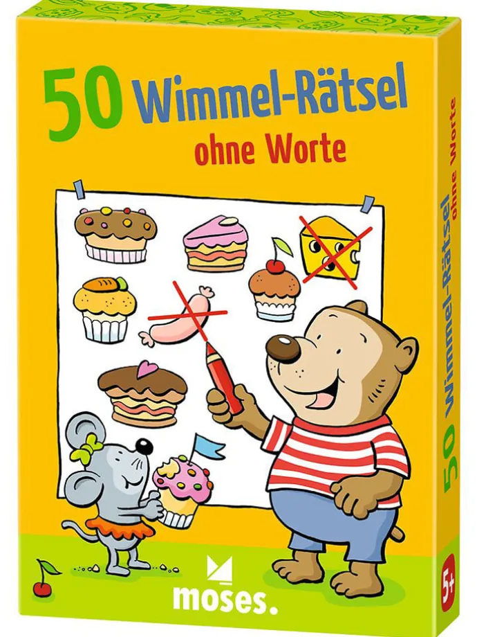 Gra karciana "50 hidden object puzzles without words" - 5+