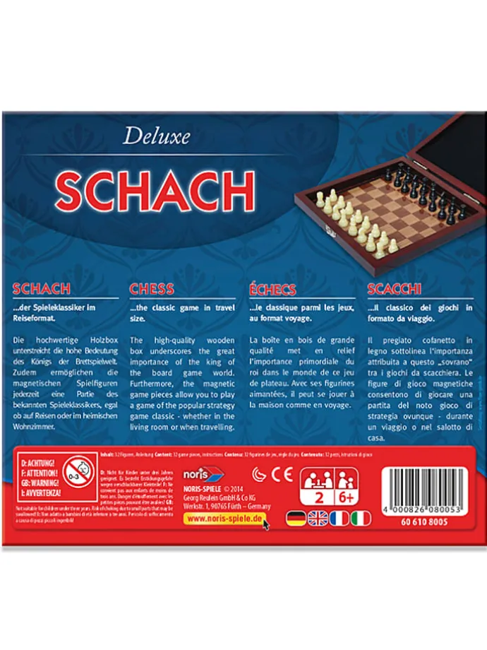 Gra podróżna "Szachy Deluxe" - 6+