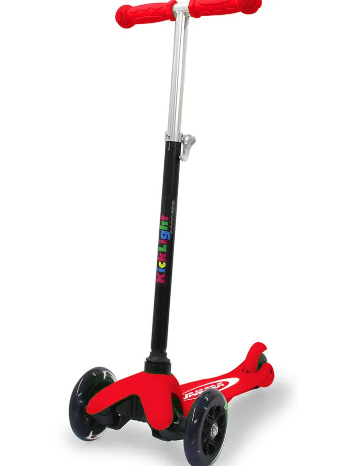 Hulajnoga "KickLight" w kolorze czerwonym - 2+