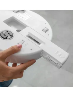 Inteligentny robot sprzątający w kolorze białym - Ø 22,5 cm
