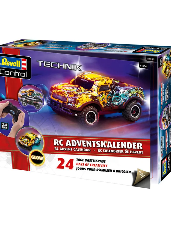 Kalendarz adwentowy "Christmas Driver" ze wzorem - 6+