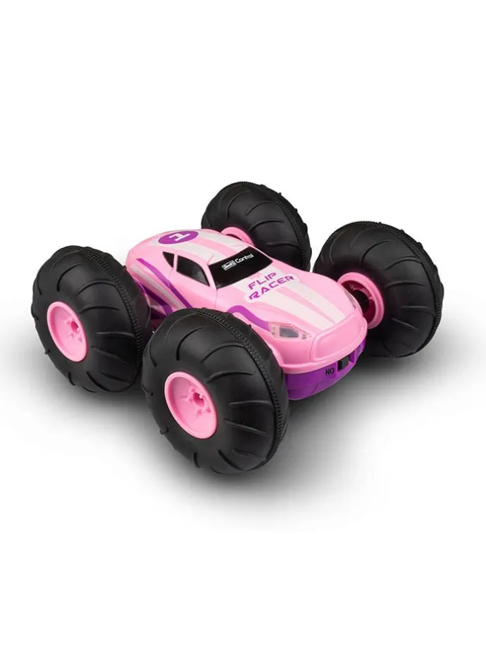 Kalendarz adwentowy "Stunt Car" w kolorze jasnoróżowym - 8+