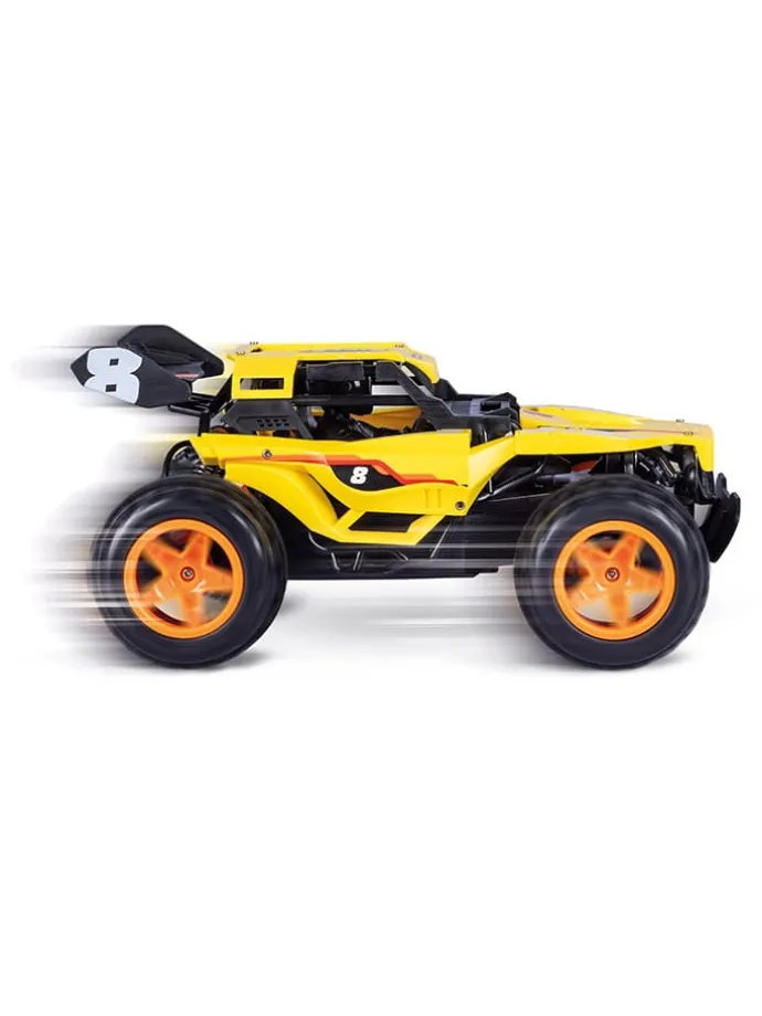 Kalendarz adwentowy "X-Mas Offroad" w kolorze żółtym - 12+