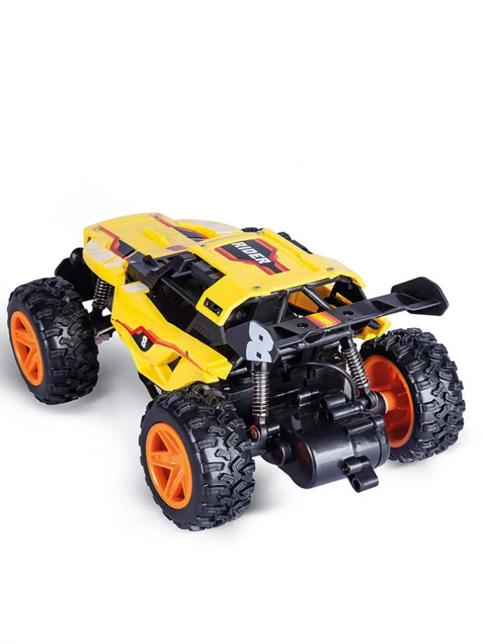 Kalendarz adwentowy "X-Mas Offroad" w kolorze żółtym - 12+
