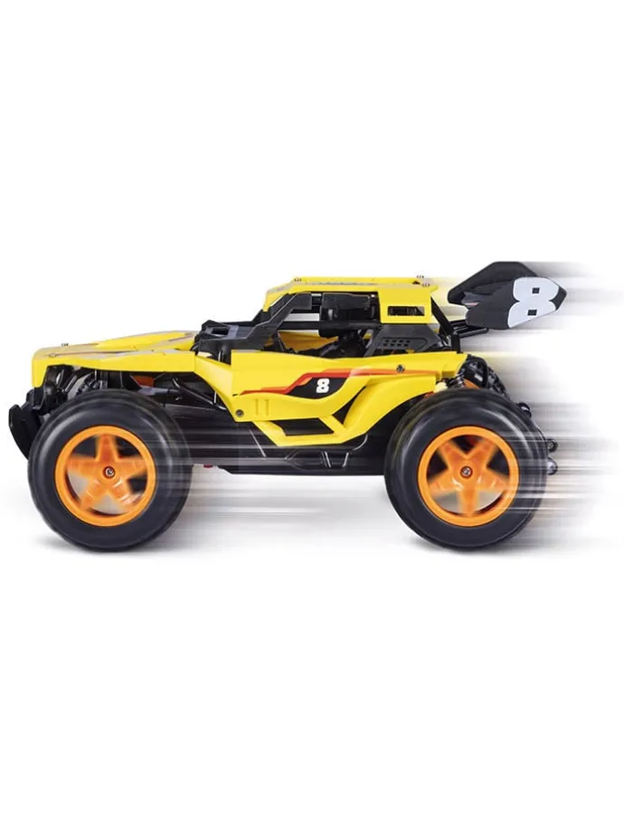 Kalendarz adwentowy "X-Mas Offroad" w kolorze żółtym - 12+