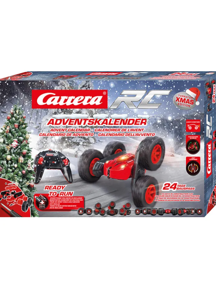 Kalendarz adwentowy "X-Mas Turnator" w kolorze czerwonym - 12+