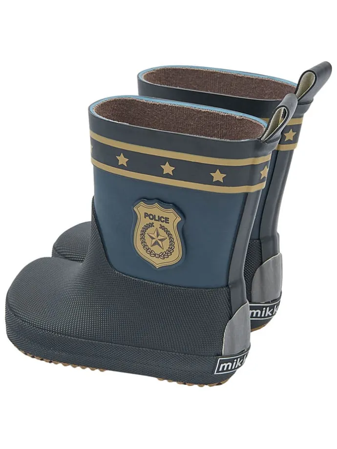 Kalosze "Wellies" w kolorze granatowym do chodzenia na boso