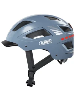 Kask rowerowy "Hyban 2.0 LED" w kolorze błękitnym