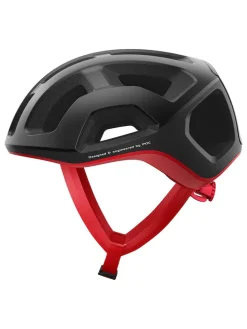 Kask rowerowy "Ventral Lite" w kolorze czarno-czerwonym