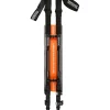 Kijki "Carbon" w kolorze czarnym do nordic walking