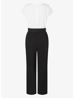 Kombinezon w kolorze biało-czarnym