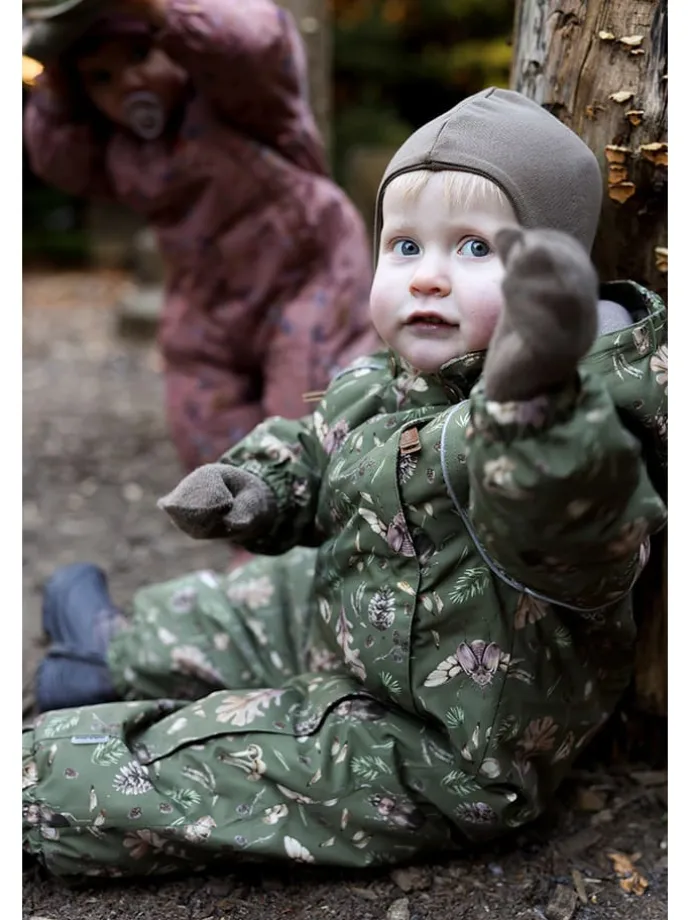 Kombinezon zimowy w kolorze khaki