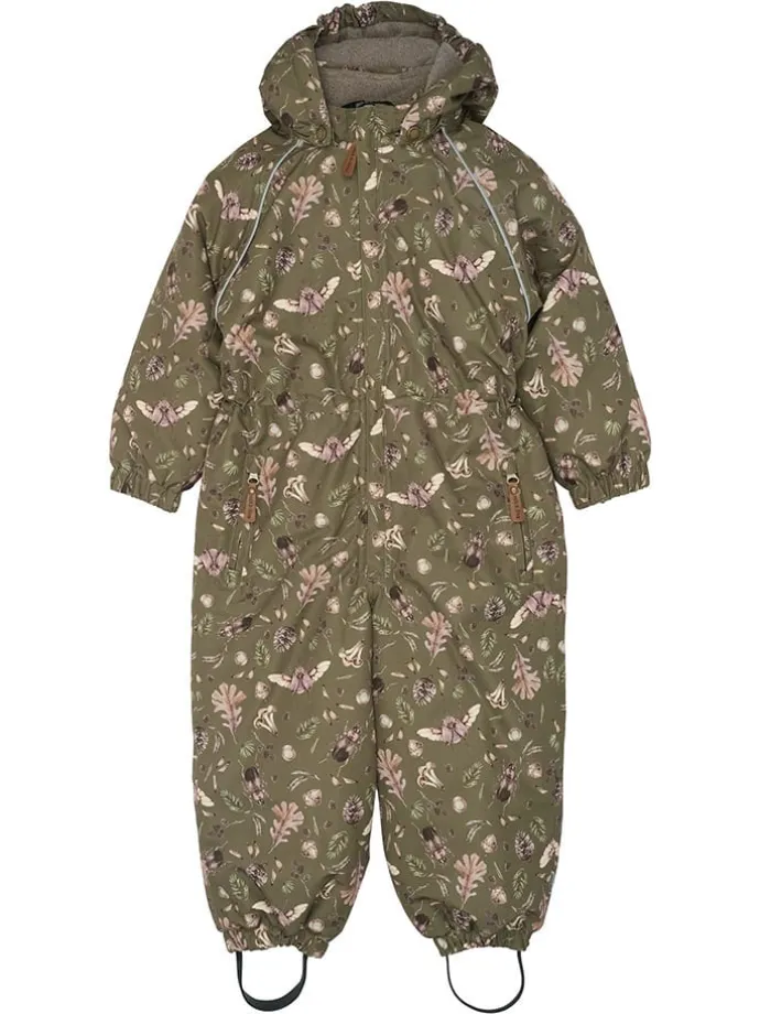 Kombinezon zimowy w kolorze khaki
