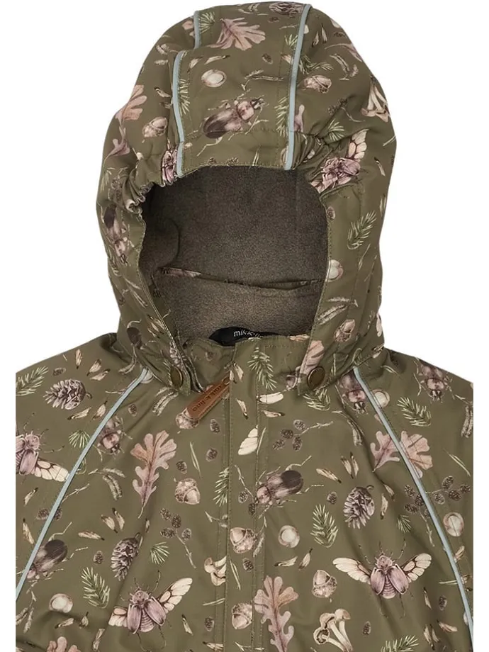 Kombinezon zimowy w kolorze khaki