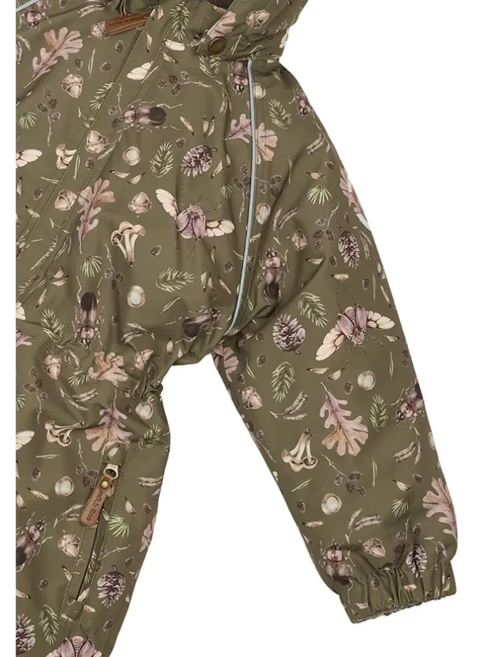 Kombinezon zimowy w kolorze khaki
