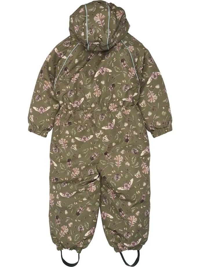 Kombinezon zimowy w kolorze khaki