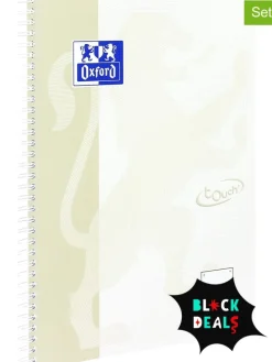Kołozeszyty (2 szt.) w kolorze beżowym - A4