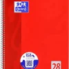Kołozeszyty (5 szt.) w kolorze czerwonym - A4