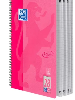 Kołozeszyty (2 szt.) w kolorze różowym - A4