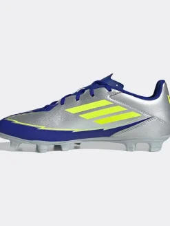 Korki "F50 CLUB FG/MG MESSI" w kolorze srebrno-granatowo-żółtym