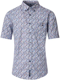 Koszula - Casual fit - w kolorze niebieskim