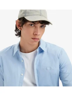 Koszula - Slim fit - w kolorze błękitnym