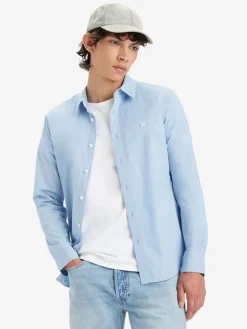 Koszula - Slim fit - w kolorze błękitnym