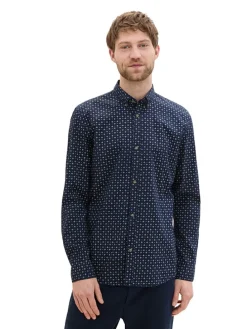 Koszula - Slim fit - w kolorze granatowym