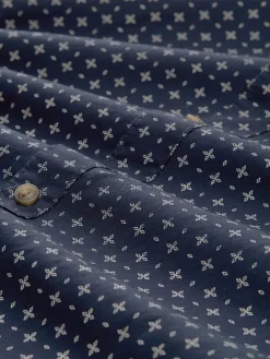 Koszula - Slim fit - w kolorze granatowym
