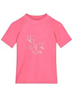 Koszulka kąpielowa w kolorze różowym