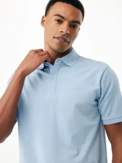 Koszulka polo "Bogie" w kolorze błękitnym