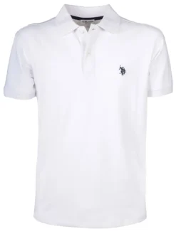 Koszulka polo w kolorze białym