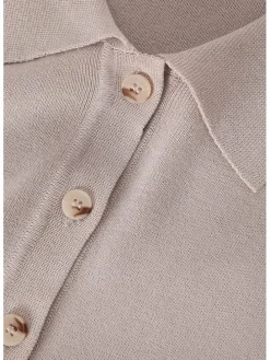 Koszulka polo w kolorze szarym