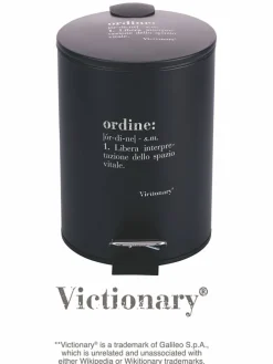 Kosz "Victionary" w kolorze czarnym na śmieci - 3 l