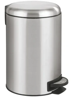 Kosz w kolorze srebrnym na śmieci - 12 l