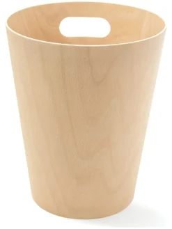Kosz "Woodrow" w kolorze beżowym na papier - 7,5 l