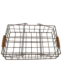Koszyk w kolorze czarnym - 34 x 19 x 8 cm
