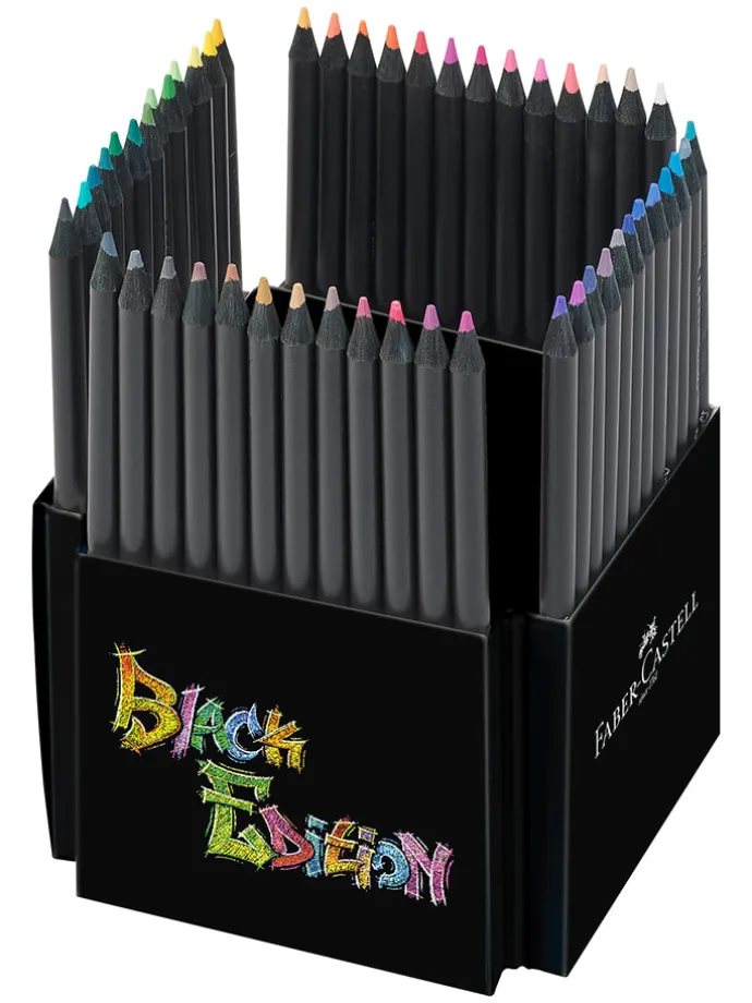 Kredki (50 szt.) "Black Edition"