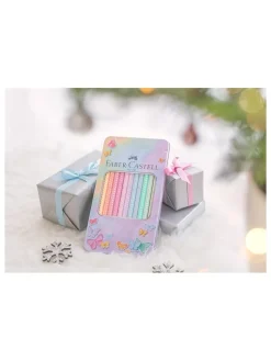 Kredki (12 szt.) "Sparkle Pastell"