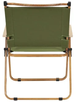 Krzesło ogrodowe w kolorze khaki - 55 x 77 x 63 cm