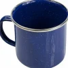 Kubek campingowy "Enamel Mug" w kolorze granatowym