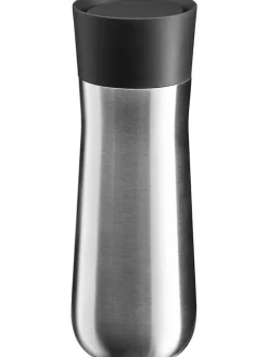 Kubek termiczny w kolorze srebrnym - 350 ml