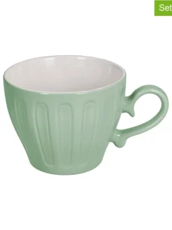 Kubki jumbo (6 szt.) w kolorze zielonym - 470 ml