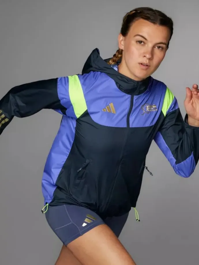 Kurtka "BMW Berlin Marathon 2024 Legends" w kolorze granatowym do biegania