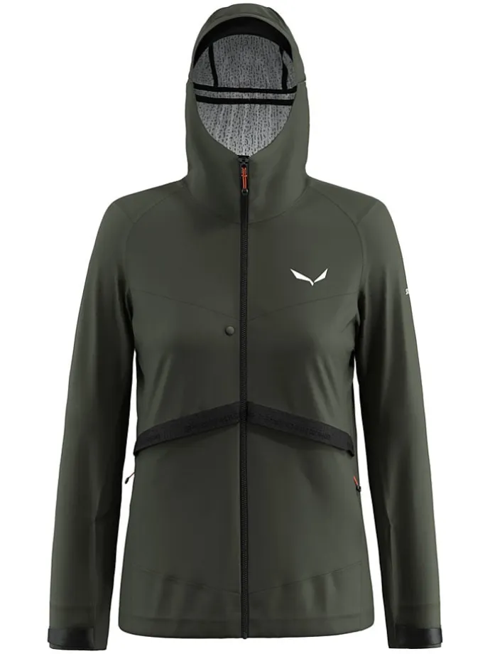 Kurtka hybrydowa "Puez Powertex" w kolorze khaki