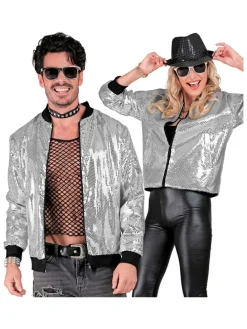 Kurtka kostiumowa "Party Fashion" w kolorze srebrnym