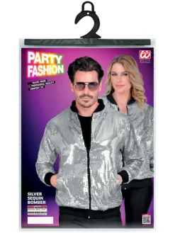 Kurtka kostiumowa "Party Fashion" w kolorze srebrnym