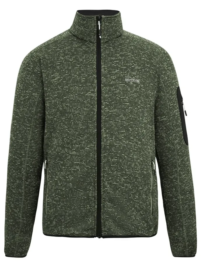Kurtka polarowa "Newhill" w kolorze khaki